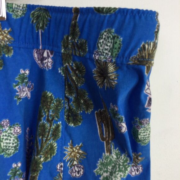The North Face Mens Belted Cargo Short Stretch Cactus Print Blue Size XXL NWT - Picture 12 of 15